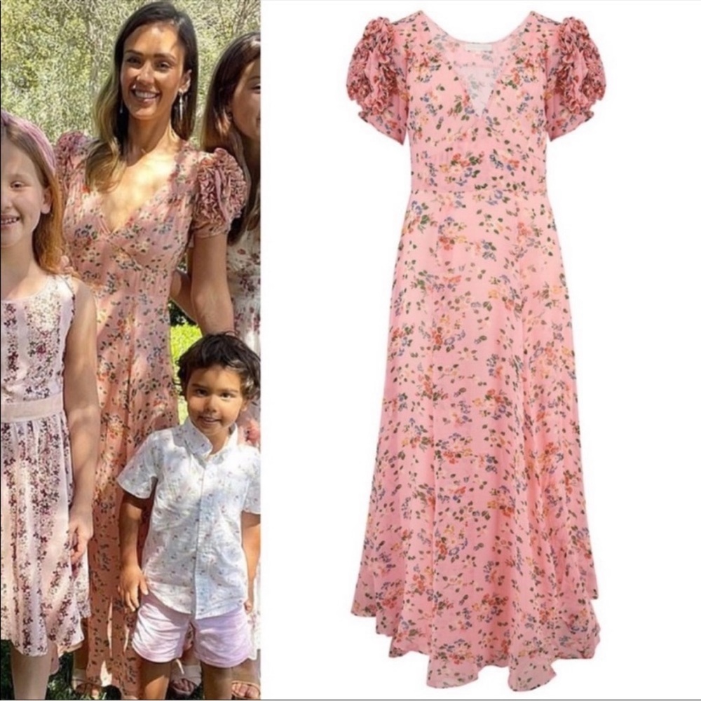 LoveShackFancy Clemence Dress